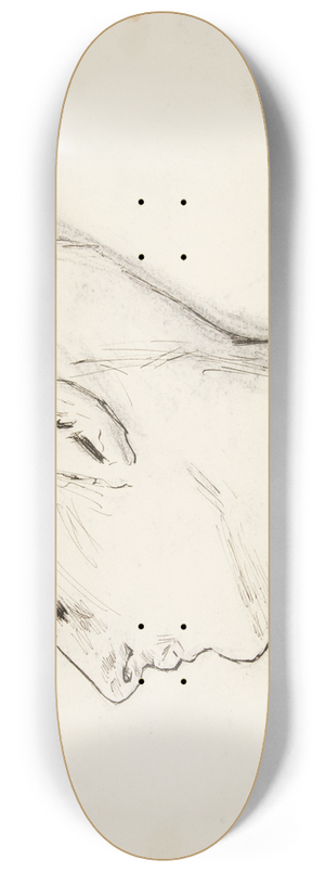 John Singer Sargent - Head of a Young Man inProfile 8.25 inch art skate deck