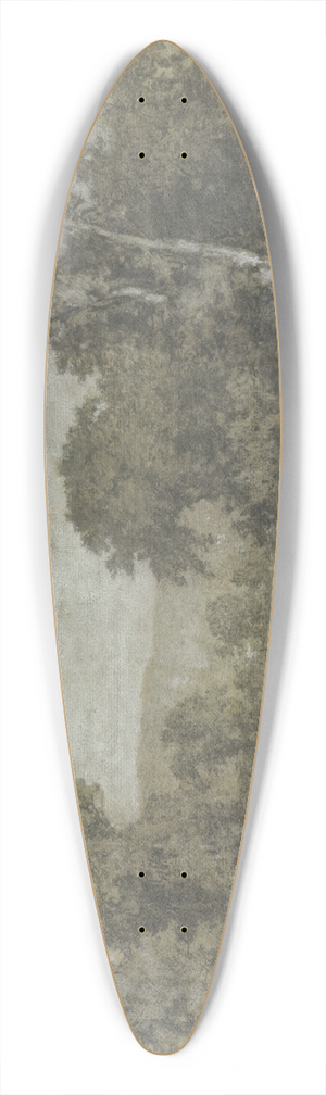 George Inness - Milton, NewYork 39.3 inch art pintail longboard deck