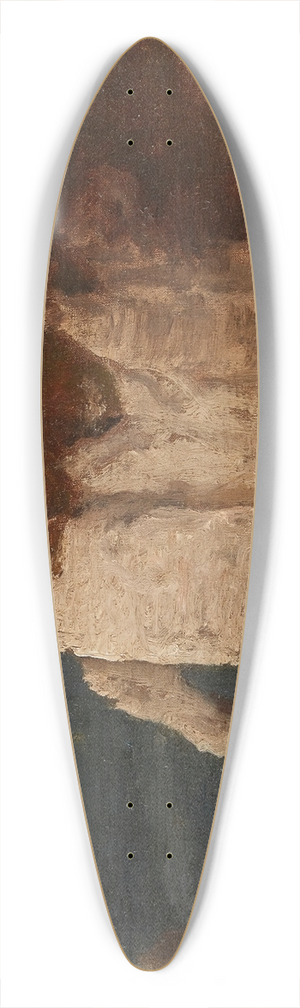 George Inness - tretat 39.3 inch art pintail longboard deck