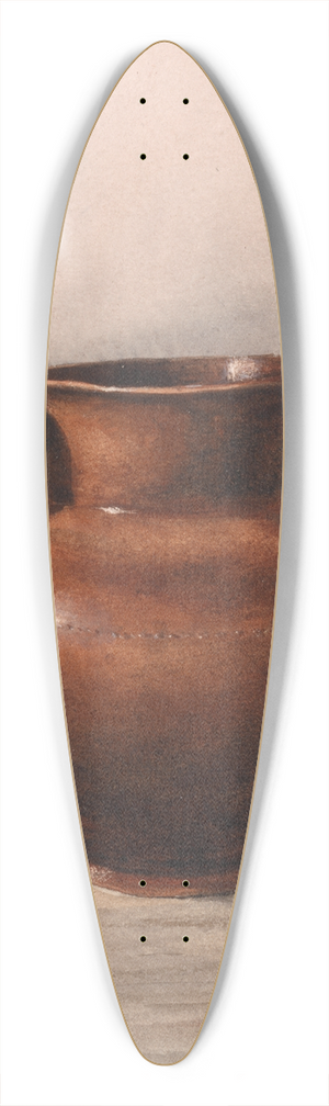 George Jackson - Still Life; A Jug 39.3 inch art pintail longboard deck