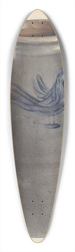 George Loughridge - Jar 39.3 inch art pintail longboard deck