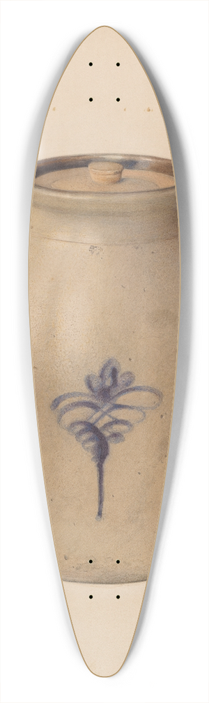 George Loughridge - Jar 39.3 inch art pintail longboard deck