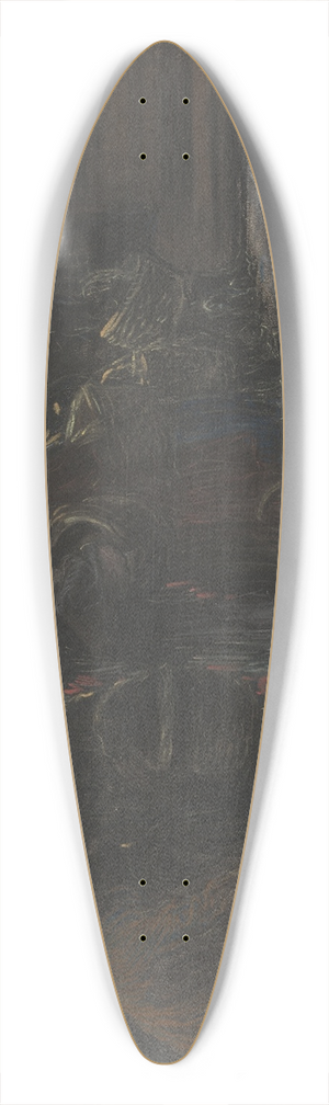 George Luks - Breadline 39.3 inch art pintail longboard deck