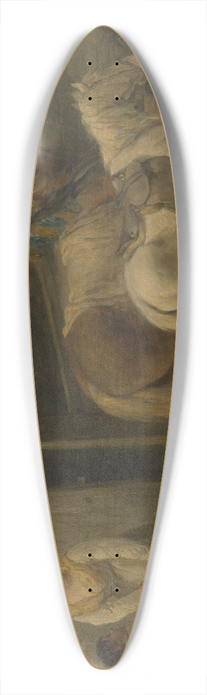 George Morland - A carriers stable 39.3 inch art pintail longboard deck