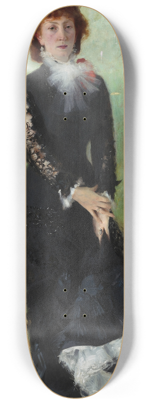 John Singer Sargent - Marie Buloz Pailleron (Madame douard Pailleron) 8.25 inch art skate deck