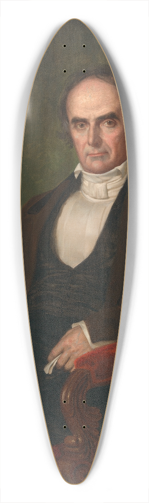 George Peter Alexander Healy - Daniel Webster 39.3 inch art pintail longboard deck