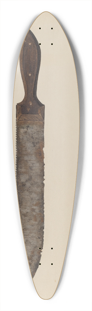 George Roehl - Combination Saw-Knife 39.3 inch art pintail longboard deck