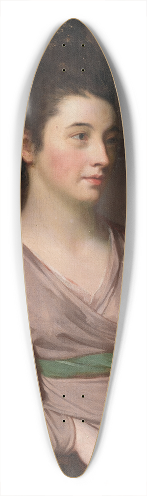 George Romney - Miss Kirkpatrick 39.3 inch art pintail longboard deck