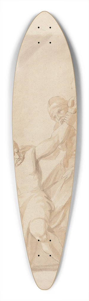 George Romney - Samson Overpowered 39.3 inch art pintail longboard deck