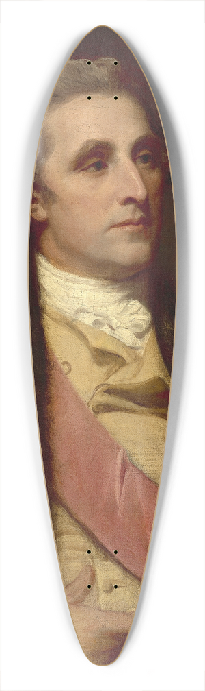 George Romney - Sir William Hamilton 39.3 inch art pintail longboard deck