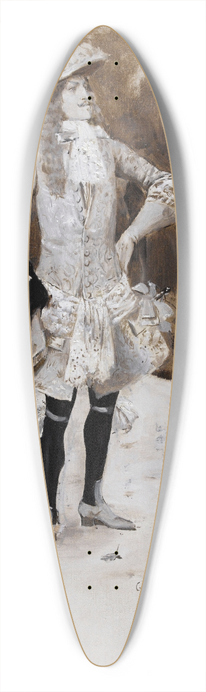 Georges Antoine Rochegrosse - Lord David Dirry-Moir 39.3 inch art pintail longboard deck