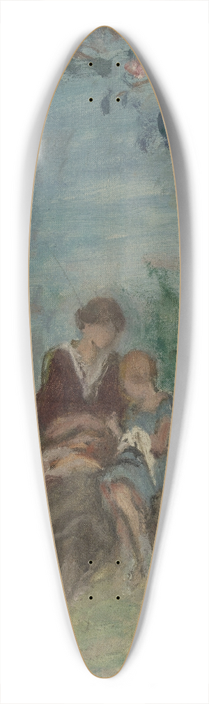 Georges d'Espagnat - La couture 39.3 inch art pintail longboard deck