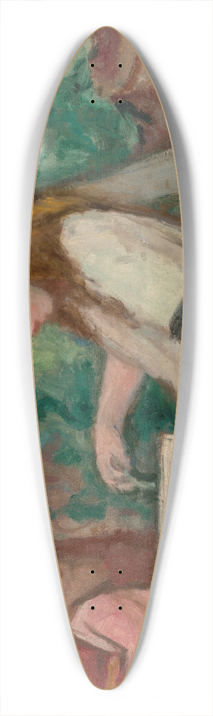 Georges d'Espagnat - La lecture 39.3 inch art pintail longboard deck