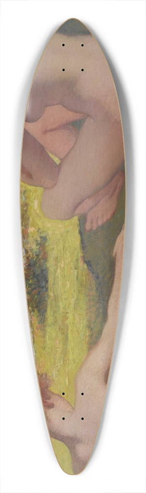 Georges d'Espagnat - Le Repos 39.3 inch art pintail longboard deck