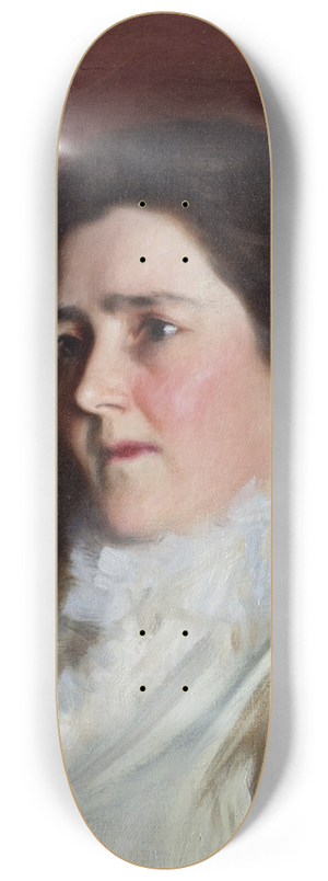 John Singer Sargent - Portrait of Elizabeth Nelson Fairchild 8.25 inch art skate deck