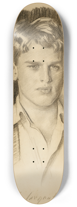 John Singer Sargent - Portrait of Henry Sturgis Russell 8.25 inch art skate deck