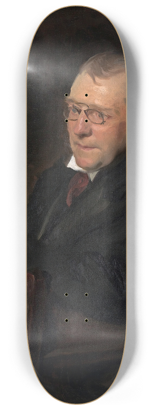 John Singer Sargent - Portrait of James Whitcomb Riley 8.25 inch art skate deck