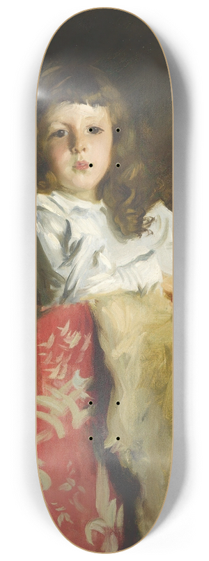 John Singer Sargent - Portrait of John Alfred Parsons Millet 8.25 inch art skate deck