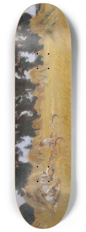 John Singer Sargent - Reapers Resting in a Wheat Field 8.25 inch art skate deck