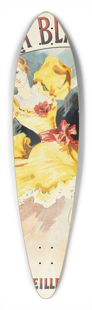 Georges Meunier - Amara Blanqui, Le Meilleur Des Amers 39.3 inch art pintail longboard deck