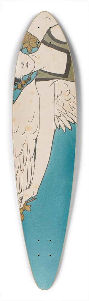 Georges Meunier - Le Guide Musical 39.3 inch art pintail longboard deck