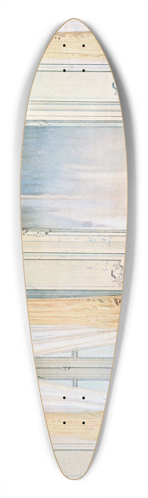 Georges Rmon - Chambre a coucher transition. 39.3 inch art pintail longboard deck