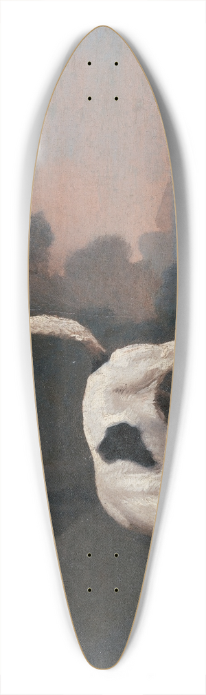 George Stubbs - Foxhound on the Scent 39.3 inch art pintail longboard deck