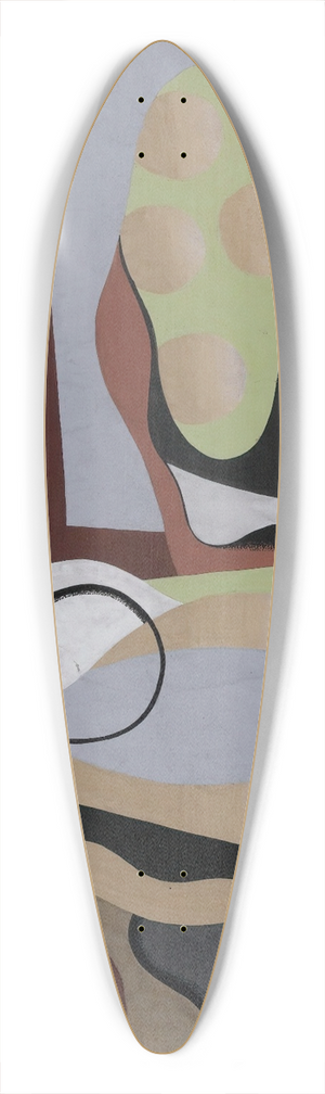 Georges Valmier - Nature Morte Aux Fruits 39.3 inch art pintail longboard deck