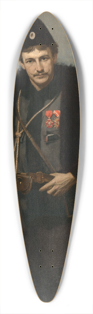 George Willoughby Maynard - Francis Davis Millet 39.3 inch art pintail longboard deck