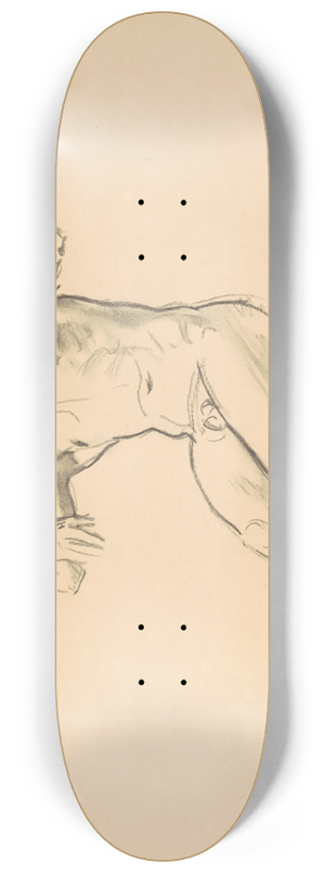John Singer Sargent - Study for Arion 8.25 inch art skate deck