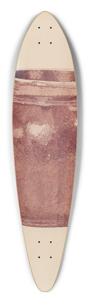 Georgine E. Mason - Bean Pot 39.3 inch art pintail longboard deck