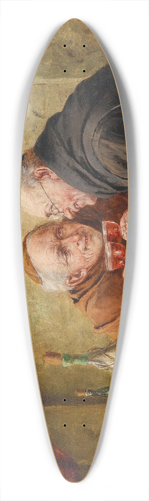 Georg Rssler - Ein guter Schluck 39.3 inch art pintail longboard deck