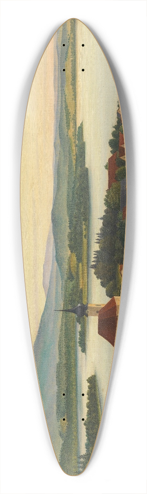 Georg Schrimpf - Staffelsee 39.3 inch art pintail longboard deck