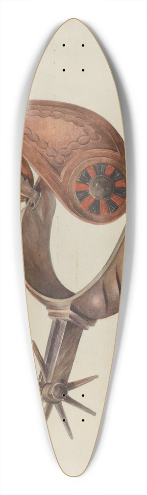 Gerald Transpota - Spur 39.3 inch art pintail longboard deck