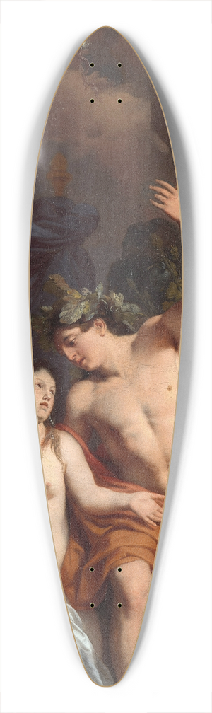 Gerard de Lairesse - Bacchus and Ariadne 39.3 inch art pintail longboard deck