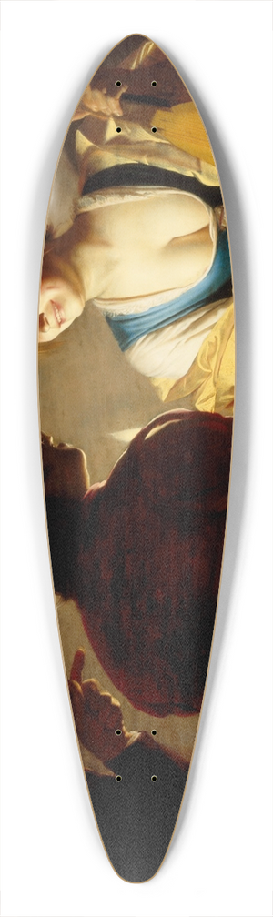Gerard van Honthorst - The procuress 39.3 inch art pintail longboard deck