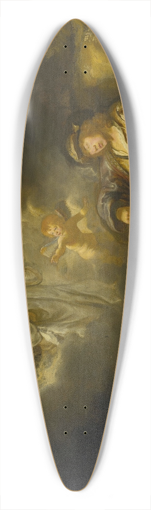 Gerbrand van den Eeckhout - Jacobs dream 39.3 inch art pintail longboard deck