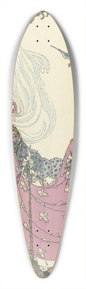 Gerda Wegener - La jolie Cueillette 39.3 inch art pintail longboard deck