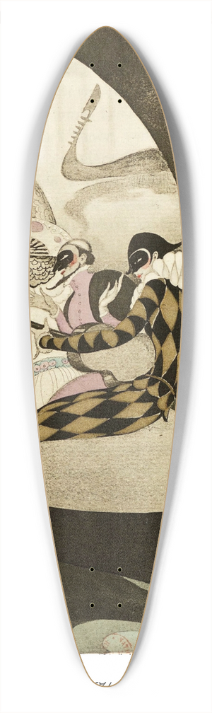 Gerda Wegener - Sur talons rouges pl 04 39.3 inch art pintail longboard deck