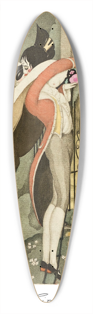 Gerda Wegener - Sur talons rouges pl 12 39.3 inch art pintail longboard deck