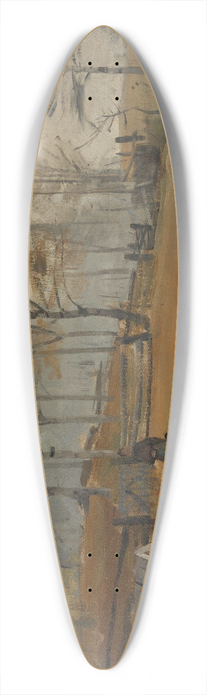 Gerhard Munthe - Autumn 39.3 inch art pintail longboard deck