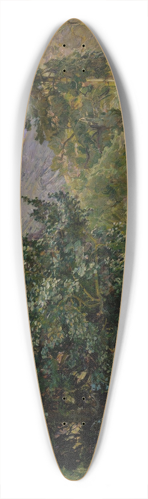 Gerhard Munthe - View from Vg 39.3 inch art pintail longboard deck