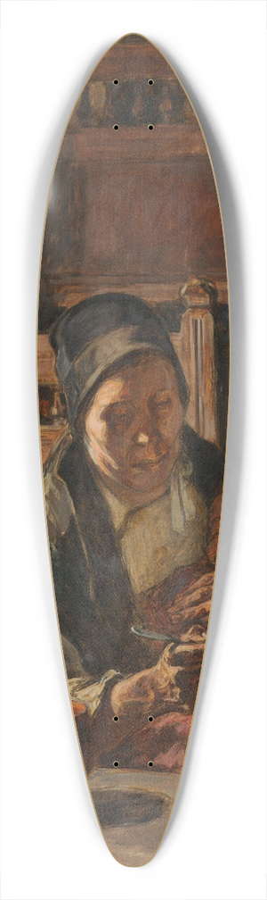 Germain David-Nillet - La Mre 39.3 inch art pintail longboard deck