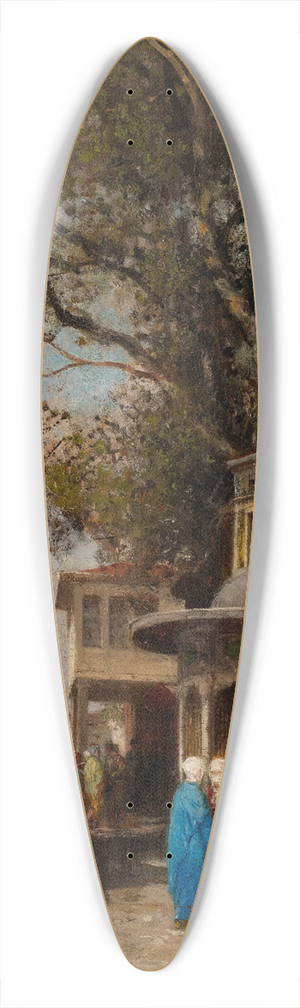 Germain Fabius Brest - The Street 39.3 inch art pintail longboard deck