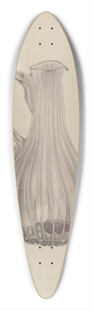 Gertrude Lemberg - Cruet 39.3 inch art pintail longboard deck