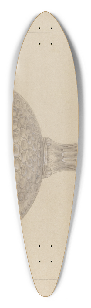 Gertrude Lemberg - Punch Bowl 39.3 inch art pintail longboard deck