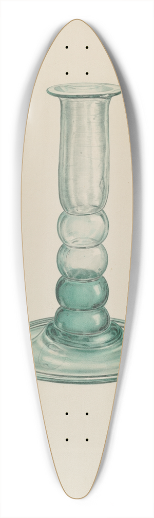 Giacinto Capelli - Candlestick 39.3 inch art pintail longboard deck
