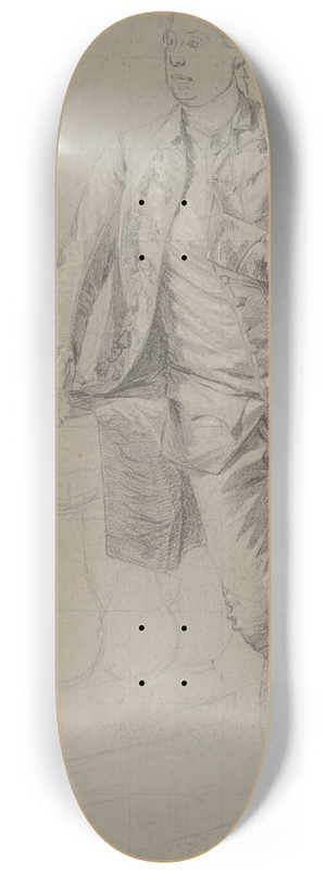 John Singleton Copley - A Gentleman 8.25 inch art skate deck