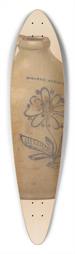 Giacinto Capelli - Jug 39.3 inch art pintail longboard deck