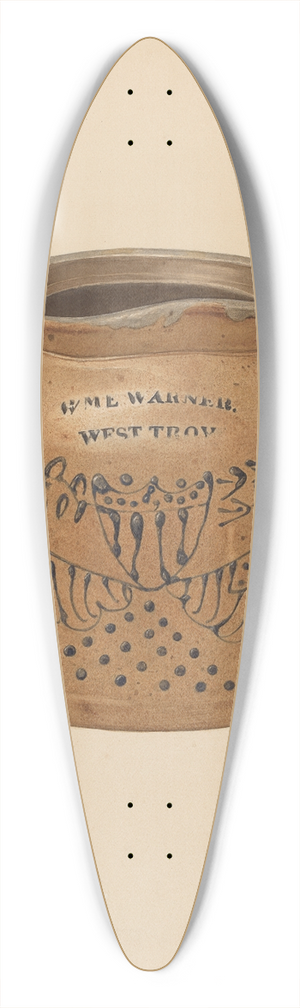 Giacinto Capelli - Pot 39.3 inch art pintail longboard deck